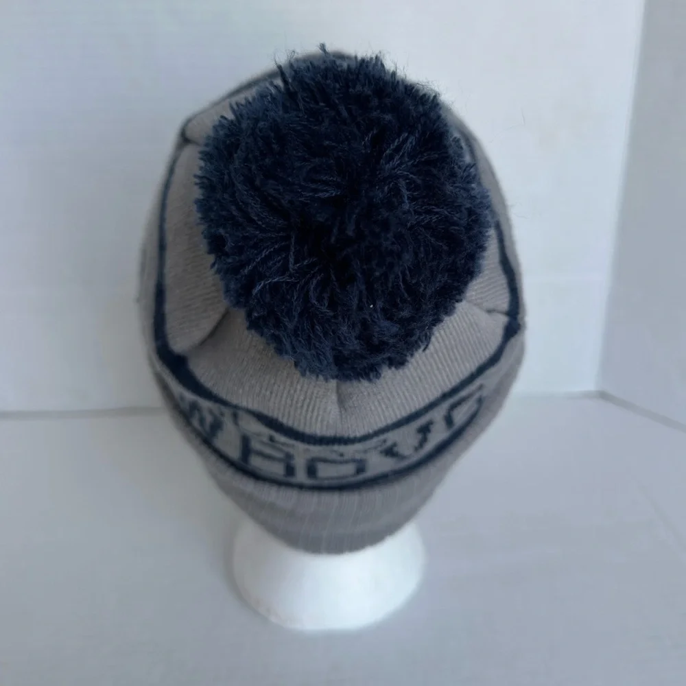 New Era Dallas Cowboys || Gray Beanie with Pom Pom one size fit all